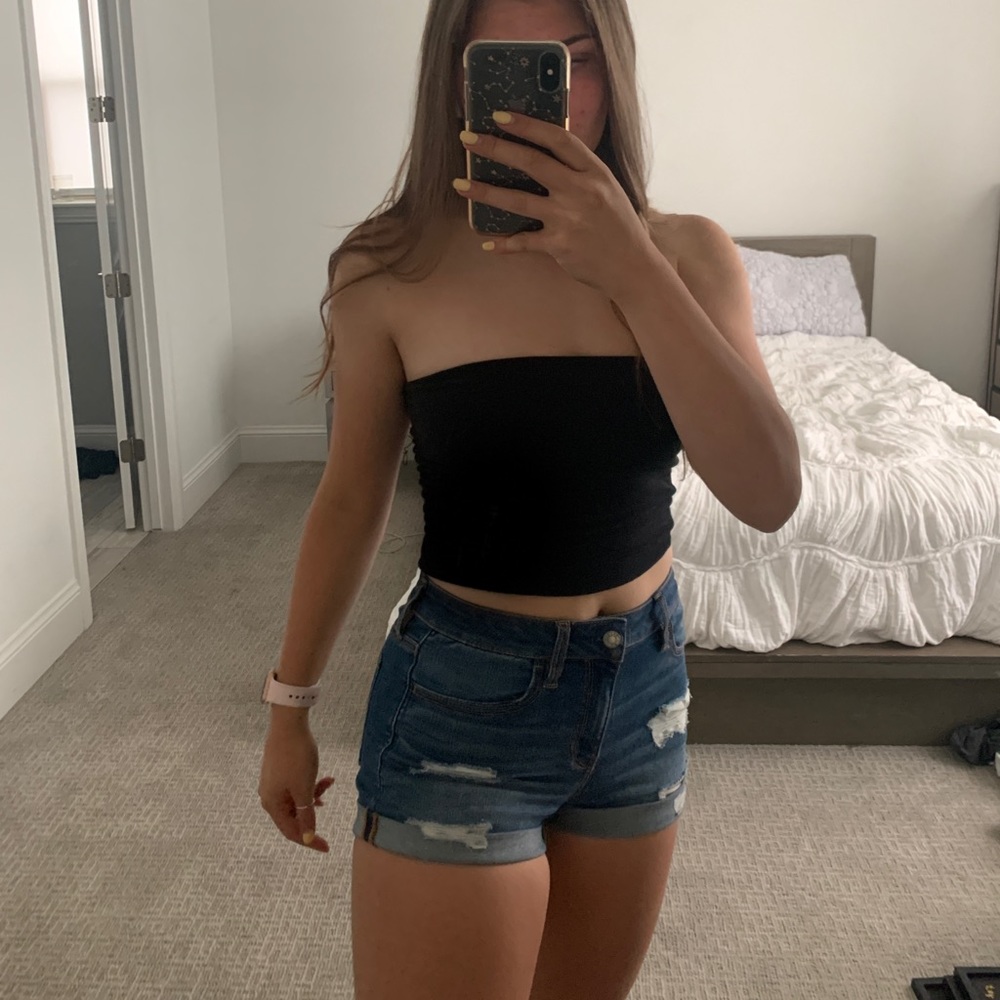 PacSun High Rise Denim Shorts